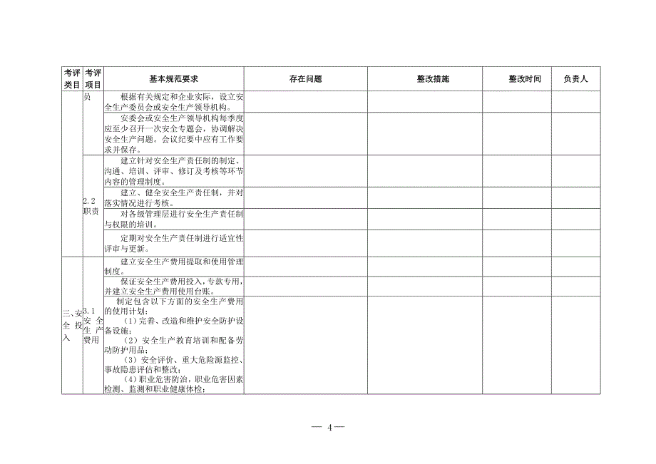 水泥企业安全生产标准化评定标准_第4页