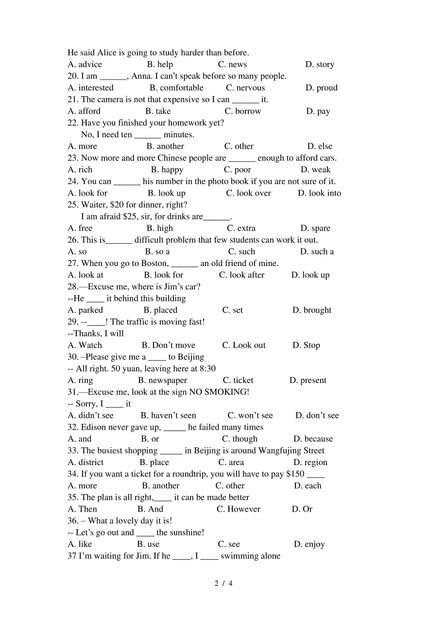 新概念二测试13-18_第2页