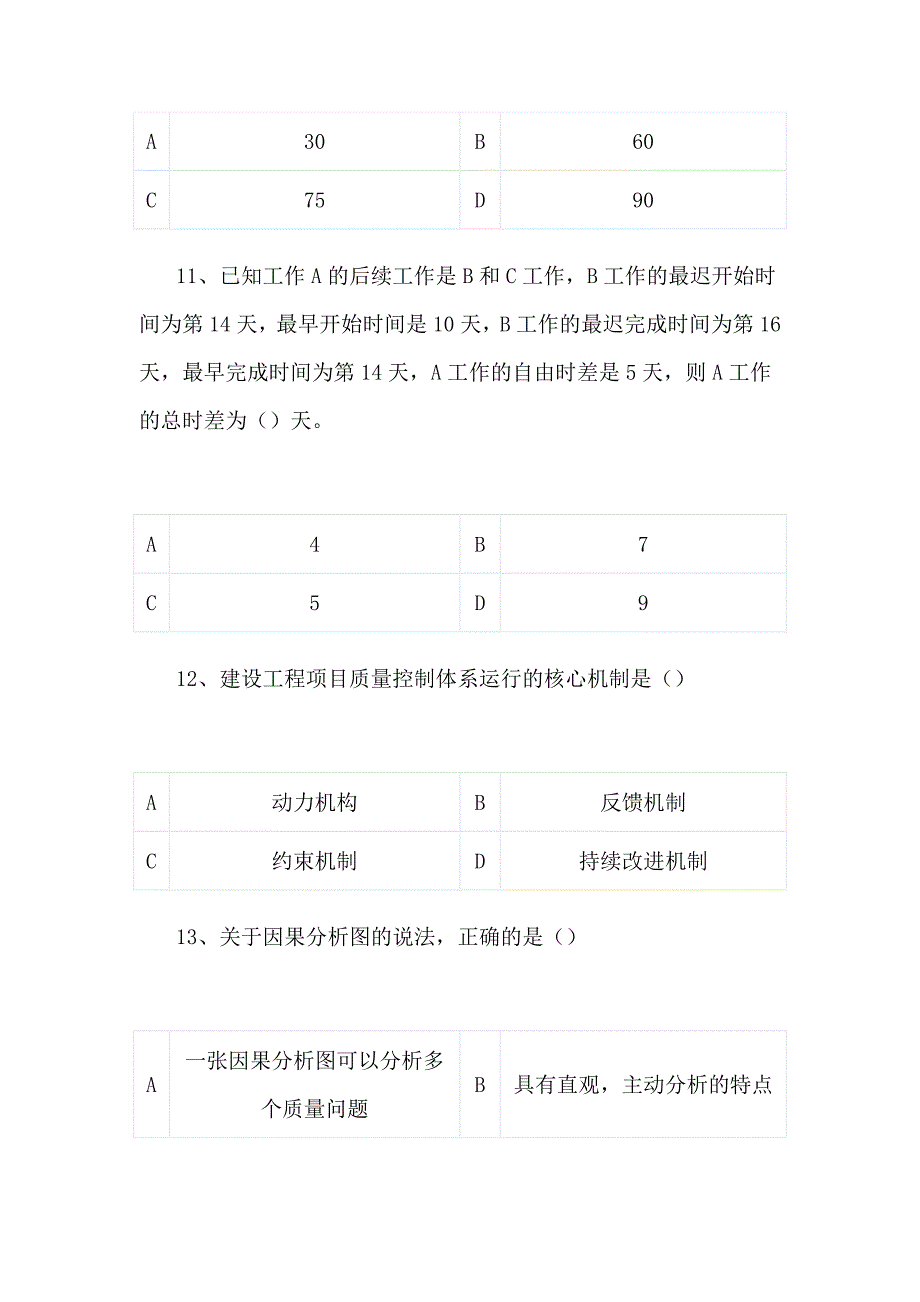 2011年建设工程管理真题(word版).doc_第4页