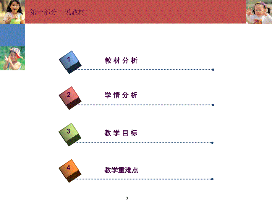 北师大版四年级数学包装说课ppt课件_第3页