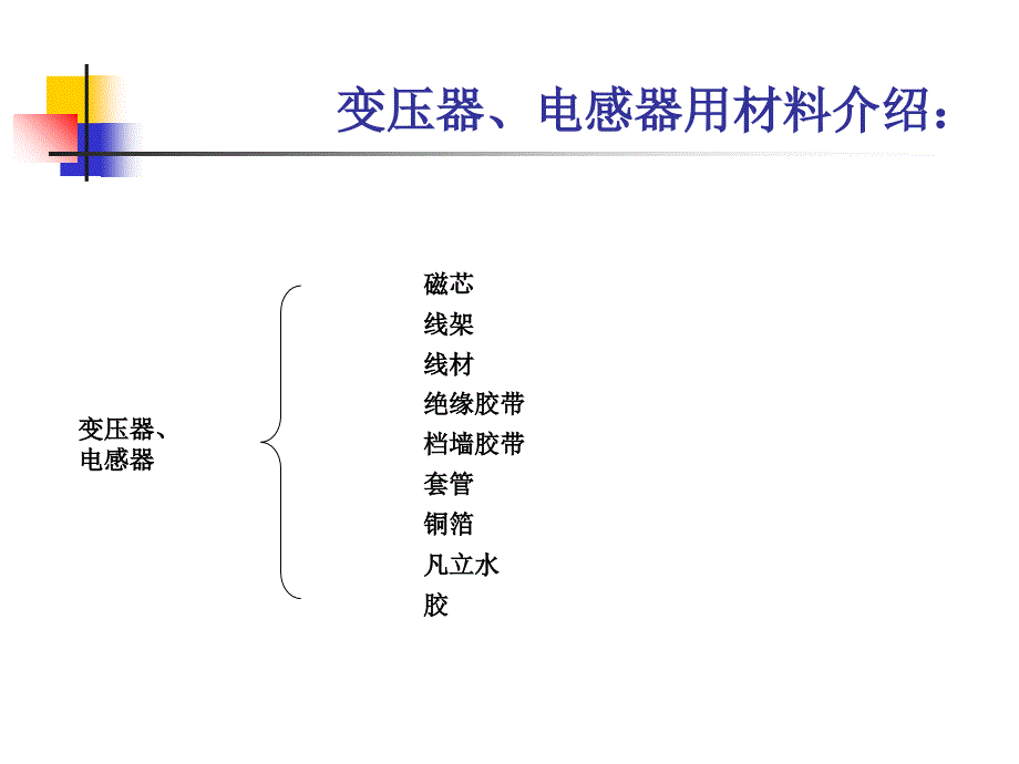 最新变压器电感器用原材料介绍PPT课件_第2页