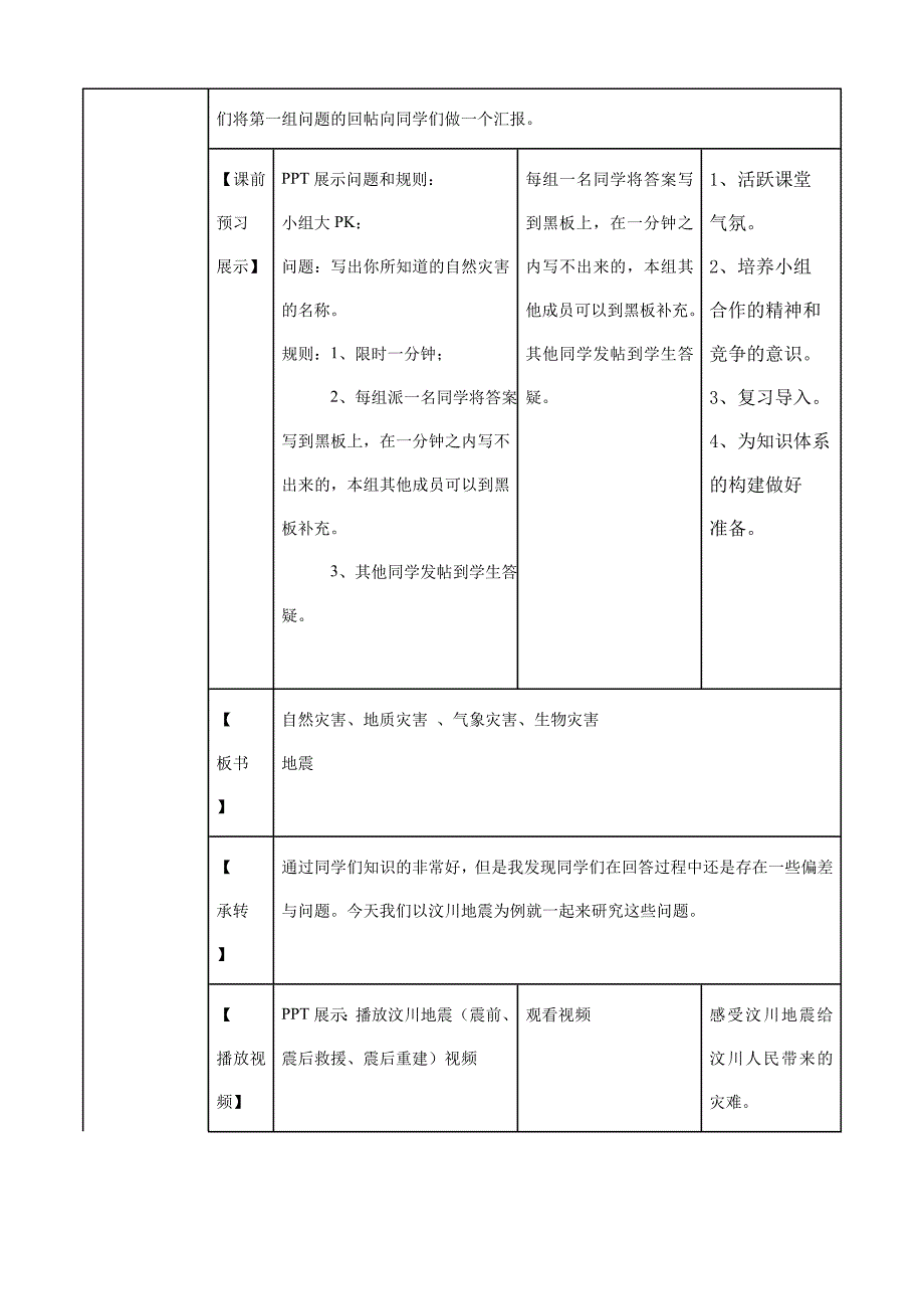 地质灾害教学设计_第2页