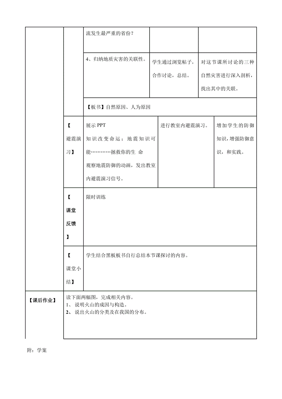 地质灾害教学设计_第4页