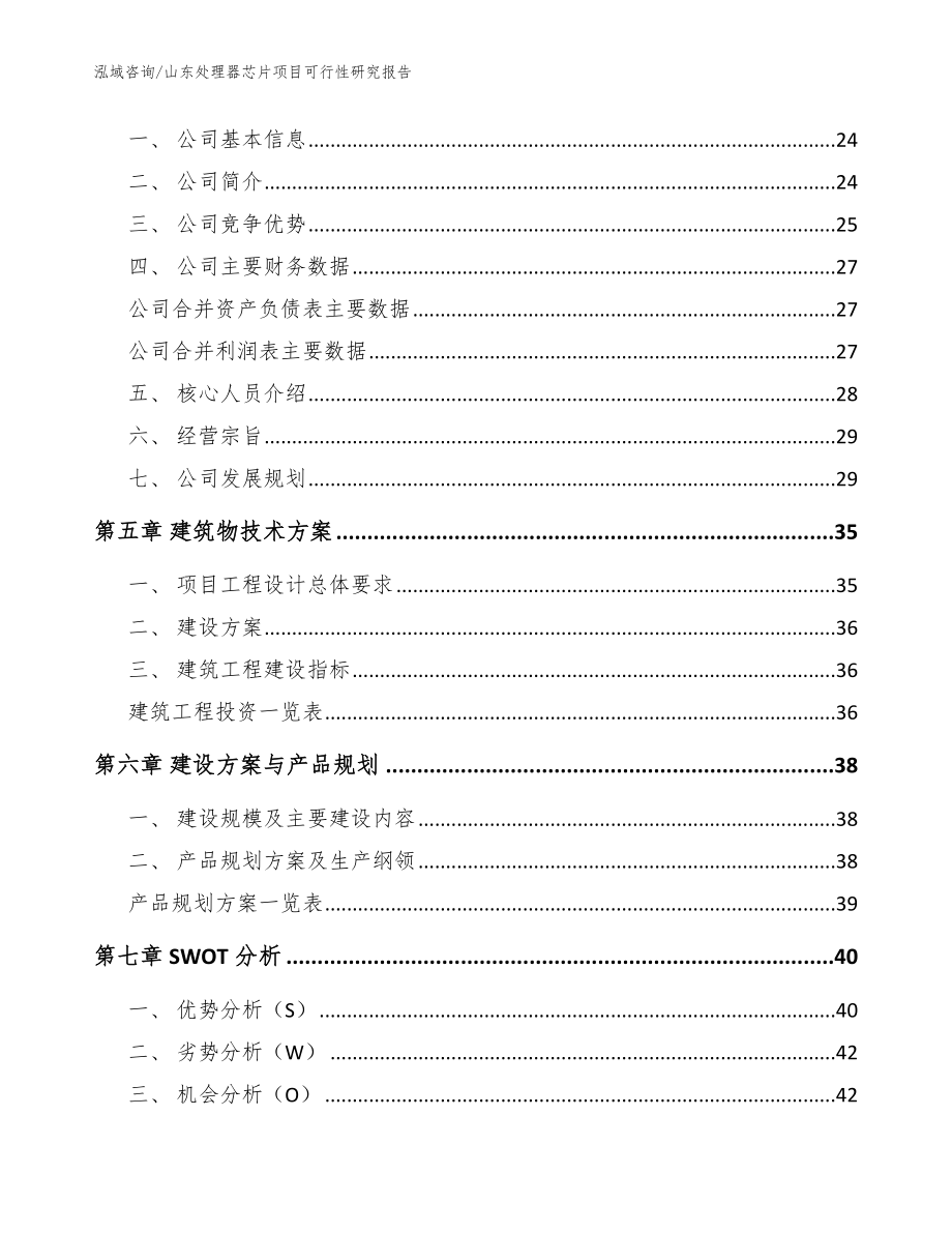 山东处理器芯片项目可行性研究报告参考范文_第2页