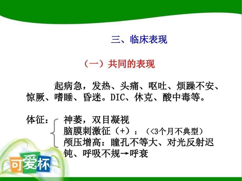 儿科学化脓性脑膜炎ppt课件_第5页