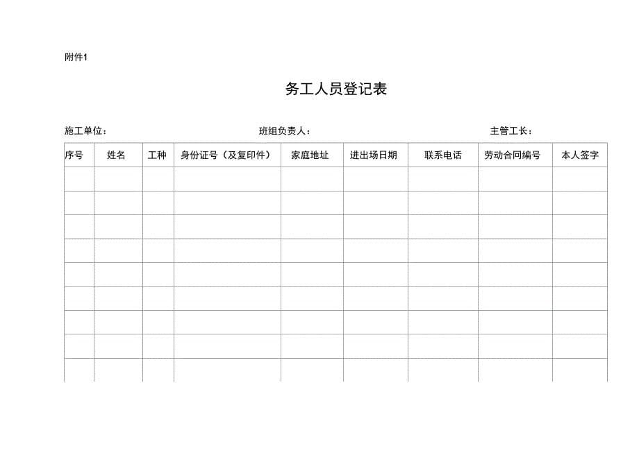 建筑工程农民工工资管理制度_第5页