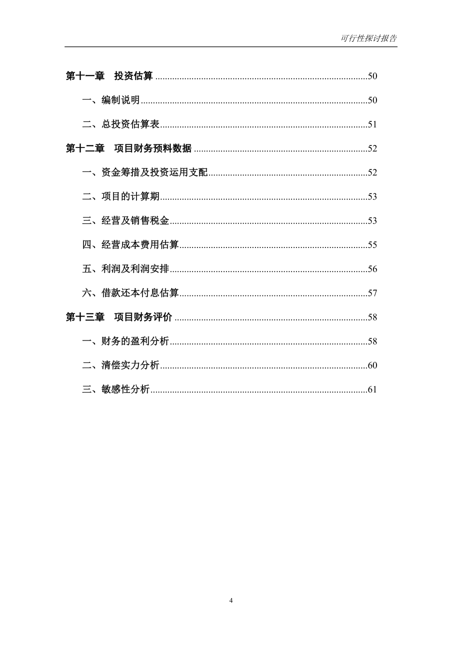 可行性研究报告范本_第4页