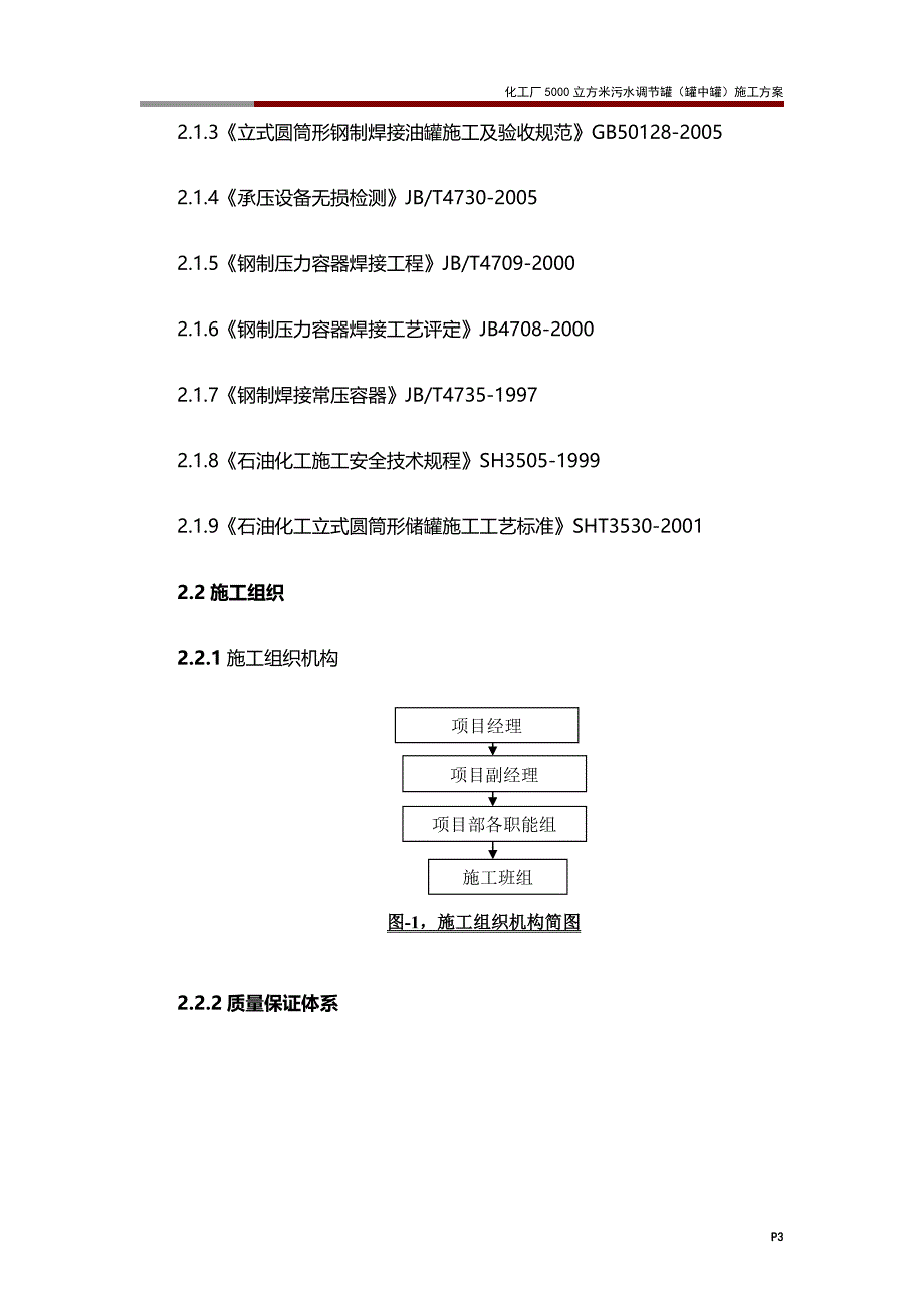 化工厂5000立方米污水调节罐(罐中罐)施工方案_第3页