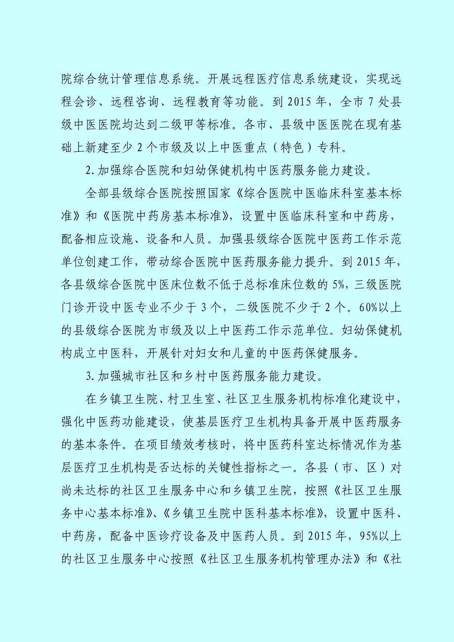 潍坊市基层中医药服务能力提升工程_第5页