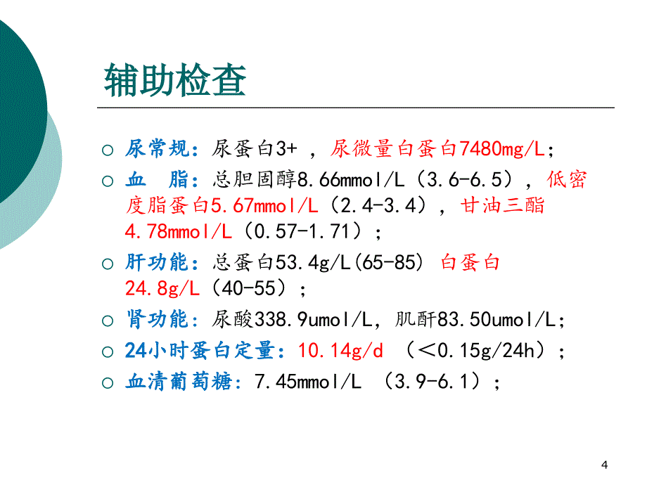 肾病综合征护理查房1医学PPT课件_第4页