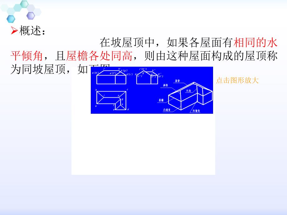 三三讲同坡屋顶画法及本重点难点解析PPT课件_第2页