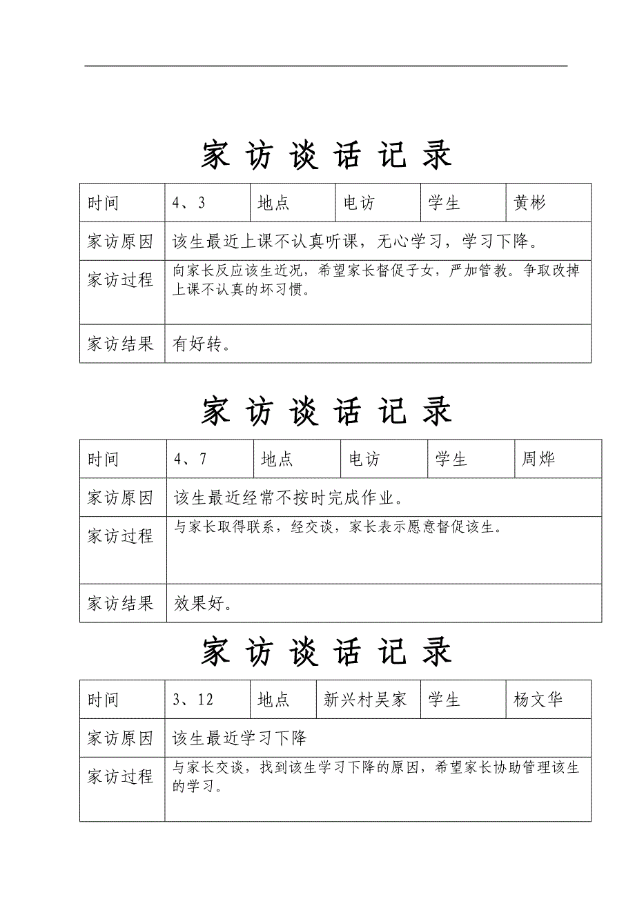 家访谈话记录_第3页