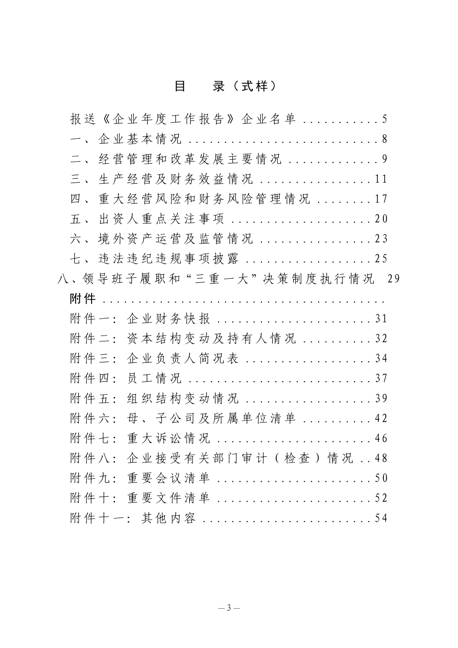 XXXX年度企业年度报告格式_第3页