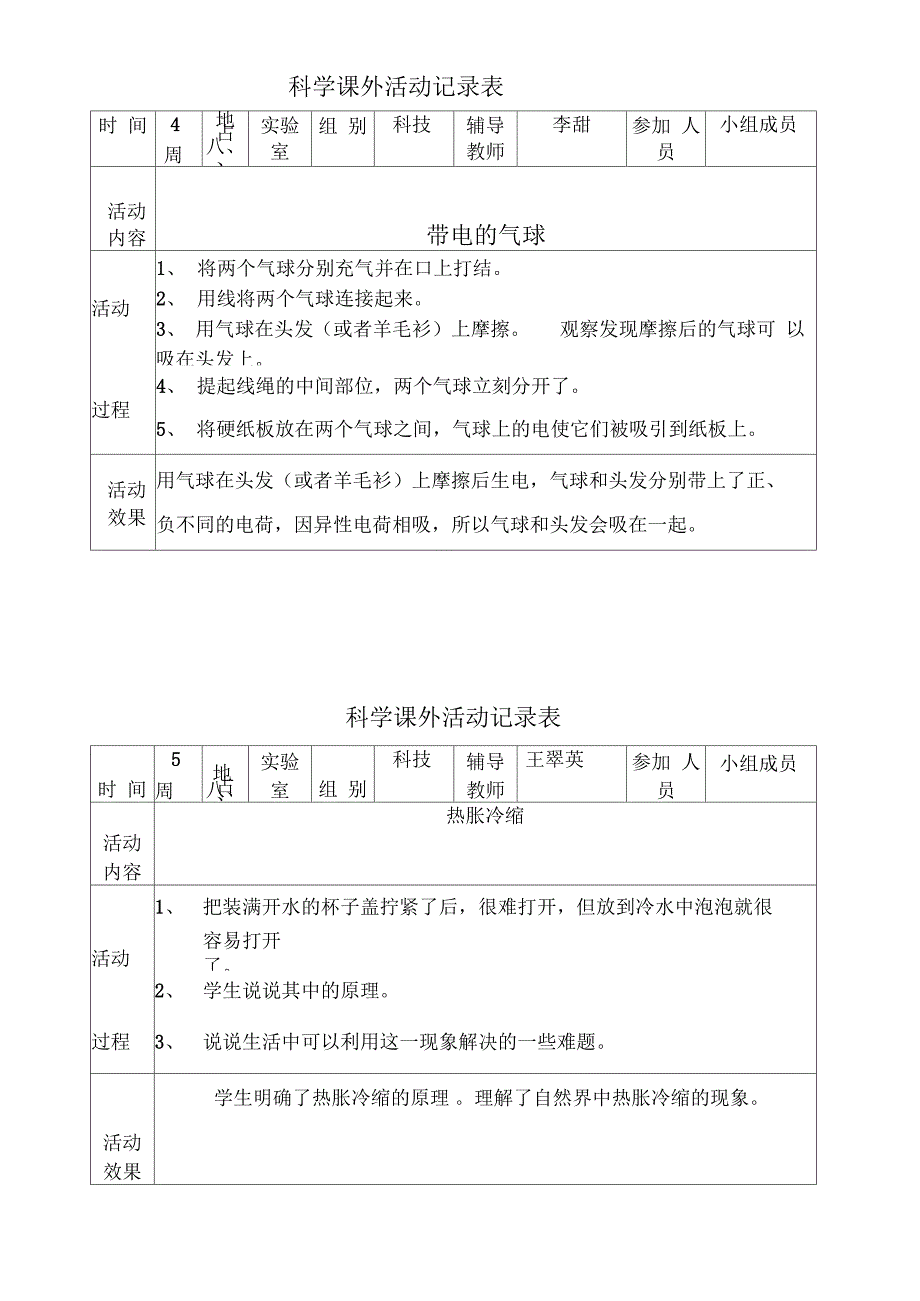 小学科学课外活动记录_第3页