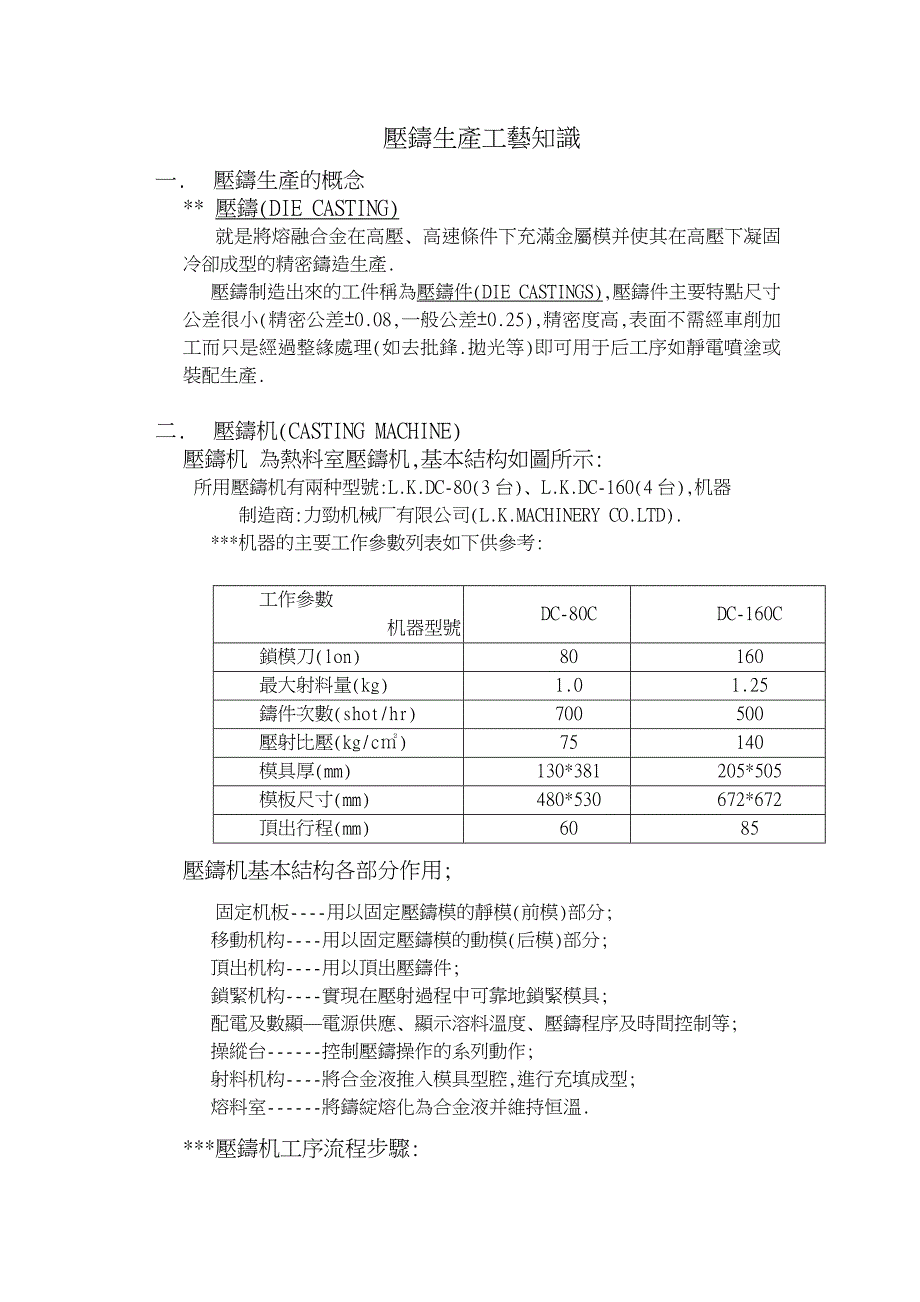 压铸生产工艺知识.docx_第1页