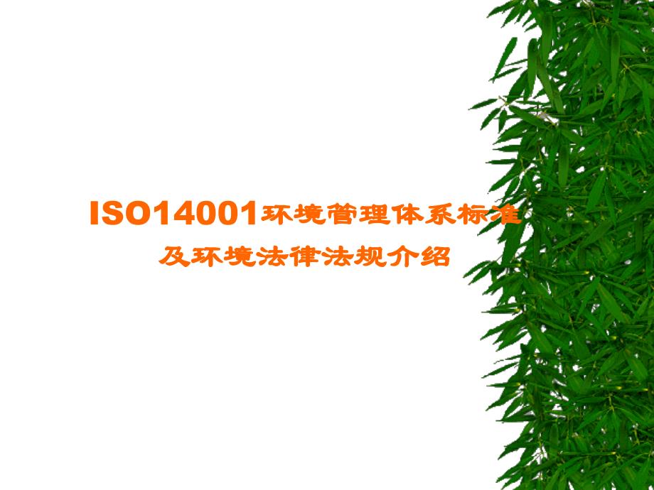 ISO14001环境管理体系标准及环境法律法规介绍(推荐ppt112).ppt_第1页