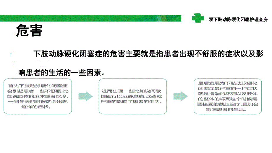 双下肢动脉硬化闭塞护理查房ppt课件_第4页