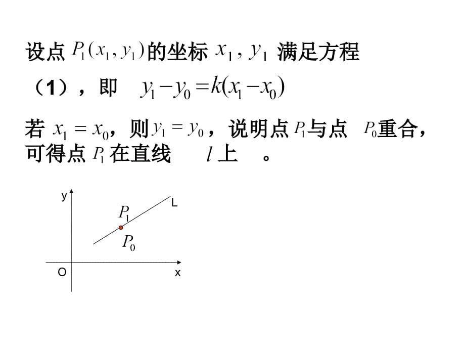 《直线的点斜式方程》赛课课件_第5页