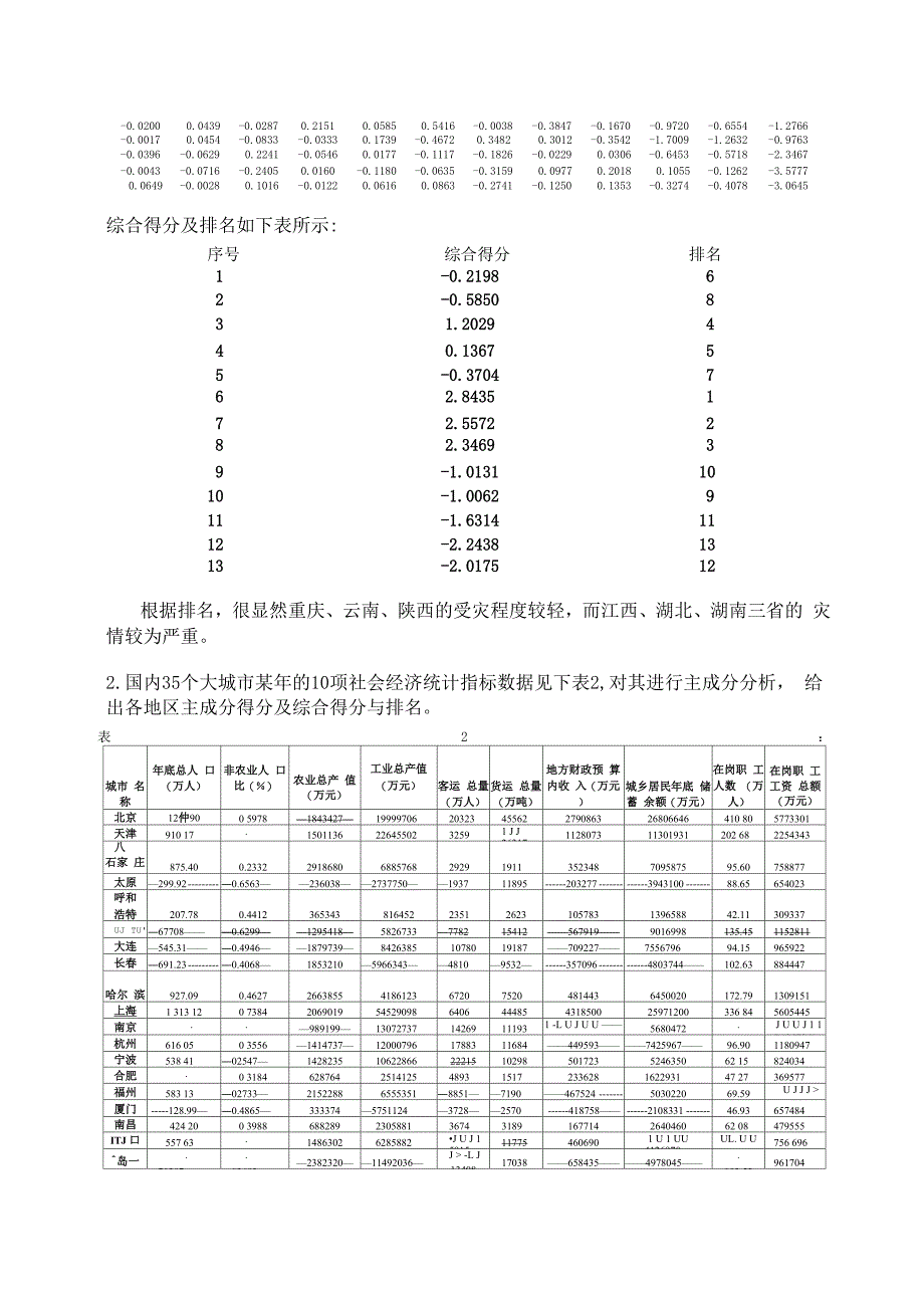 实验四 主成分分析_第3页