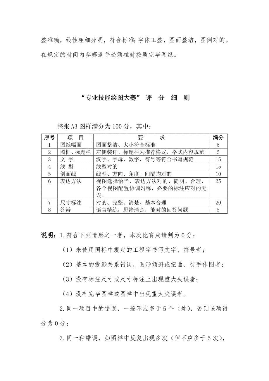 云南经贸外事职业学院第届专业技能制图大赛策划书.doc_第5页