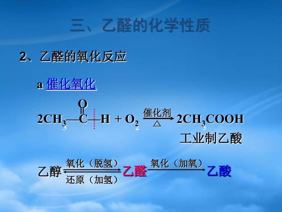 高二化学乙醛课件新课标_第5页