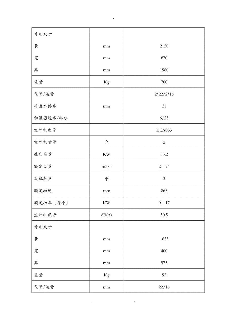 机房精密空调解决实施计划方案_第5页