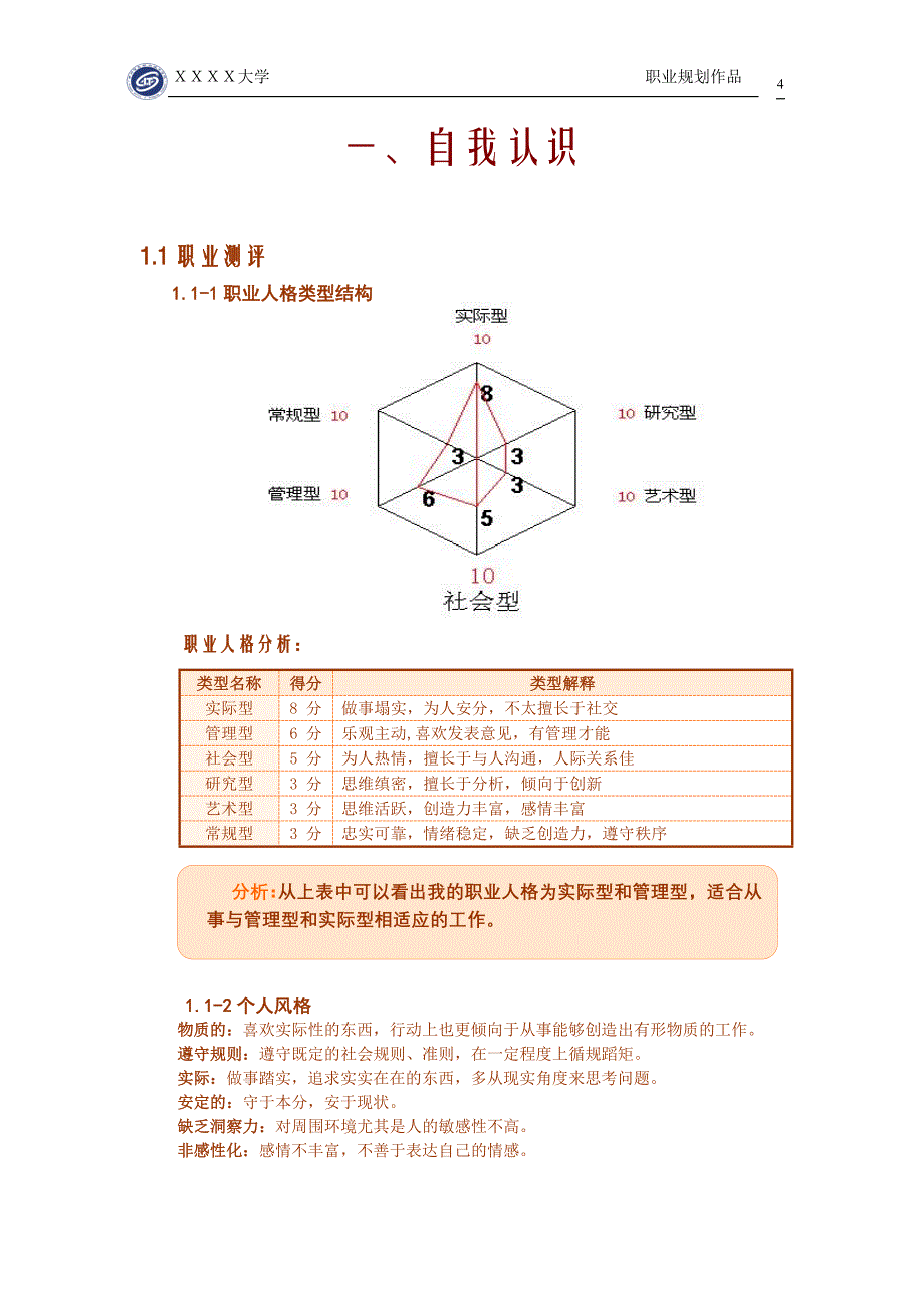 大学生职业生涯规划大赛作品.doc_第4页