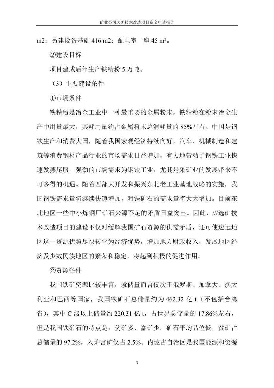 矿业公司选矿技术改造可行性论证报告.doc_第4页