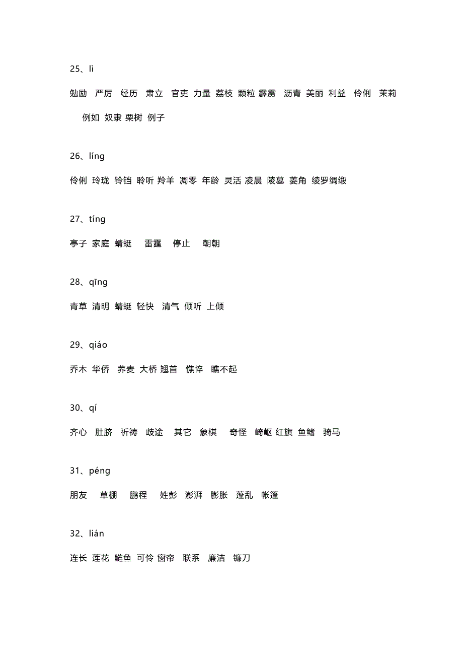 【小学语文】小学六年级下册同音字组词汇总带练习.doc_第4页