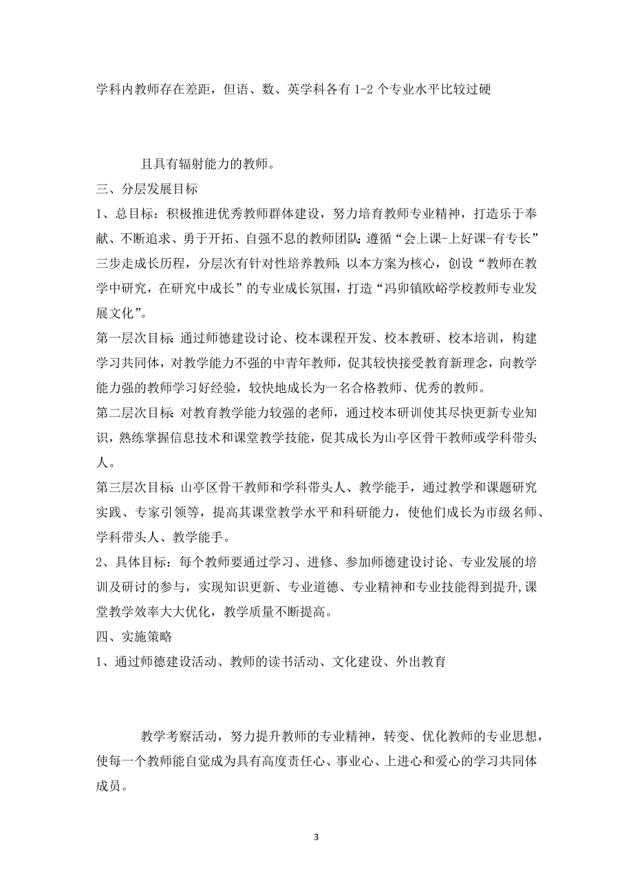 教师专业发展规划实施计划方案_第3页