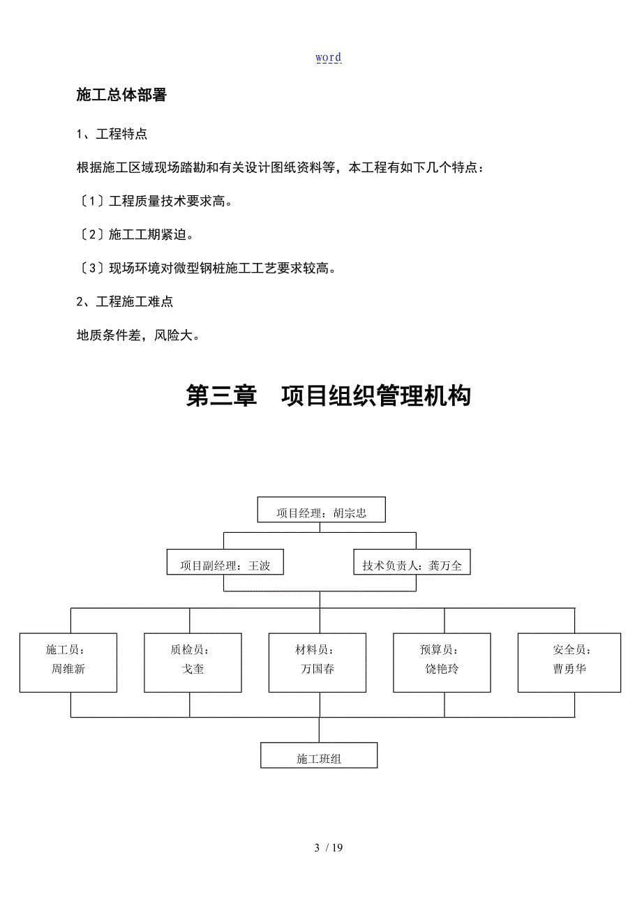 工字钢微型钢桩施工方案设计_第5页