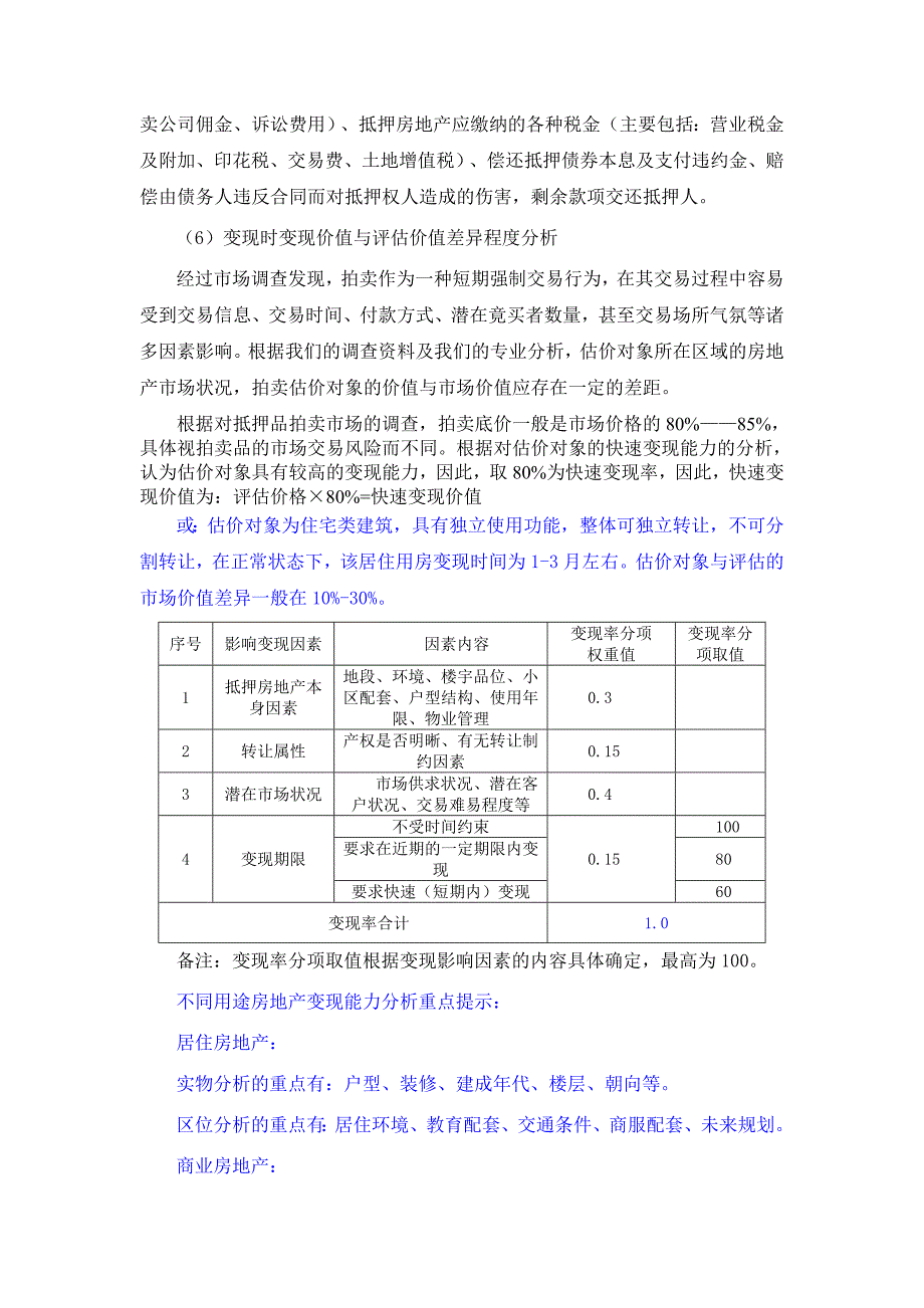 风险提示及变现能力分析_第4页