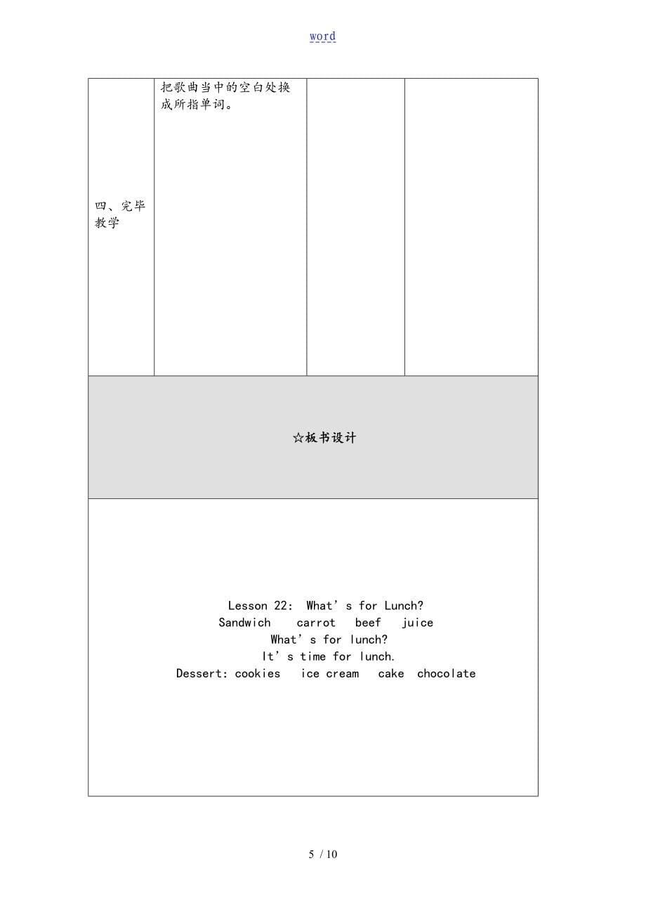 冀教版小学英语教学案例_第5页