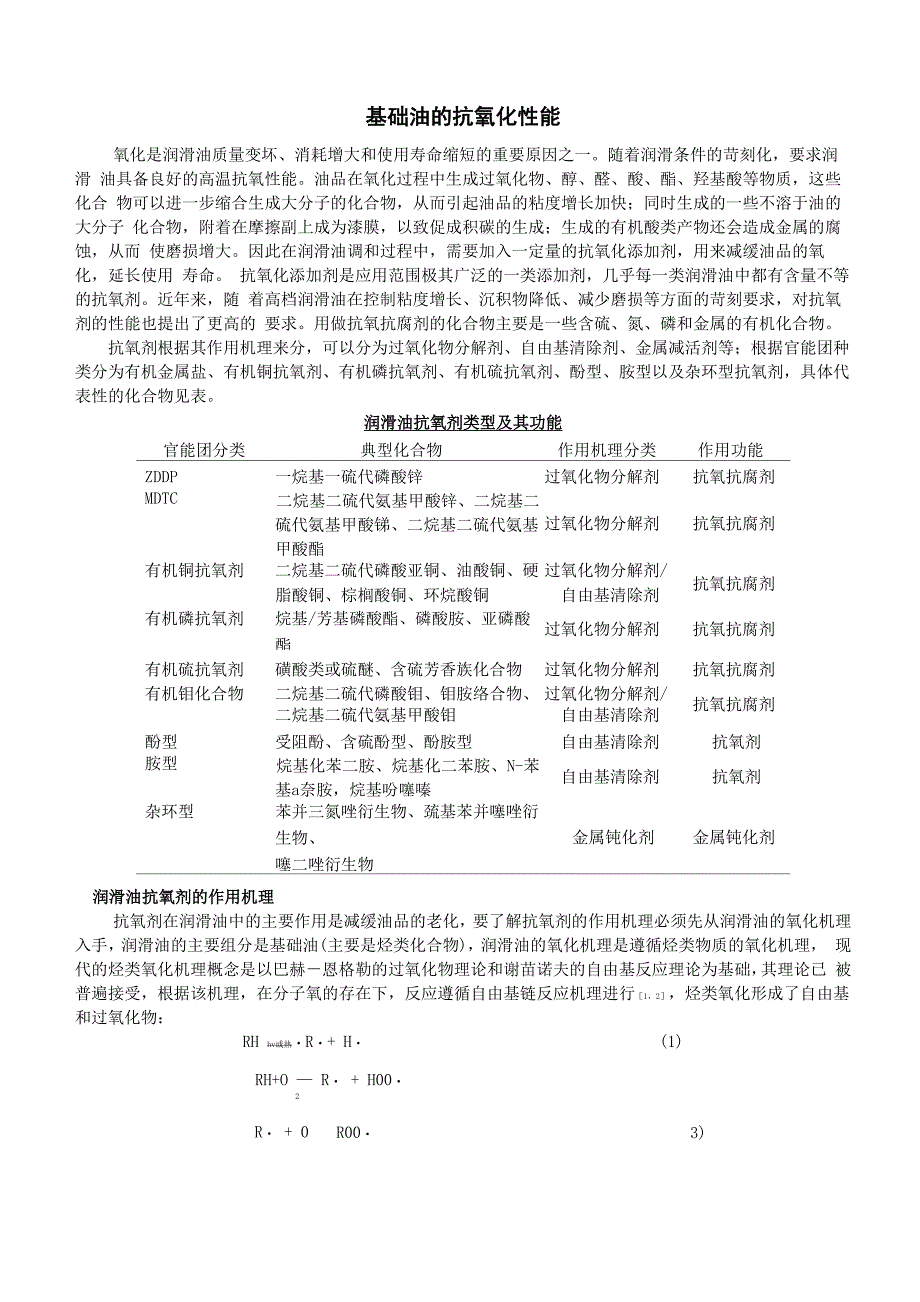 基础油的抗氧化性能_第1页