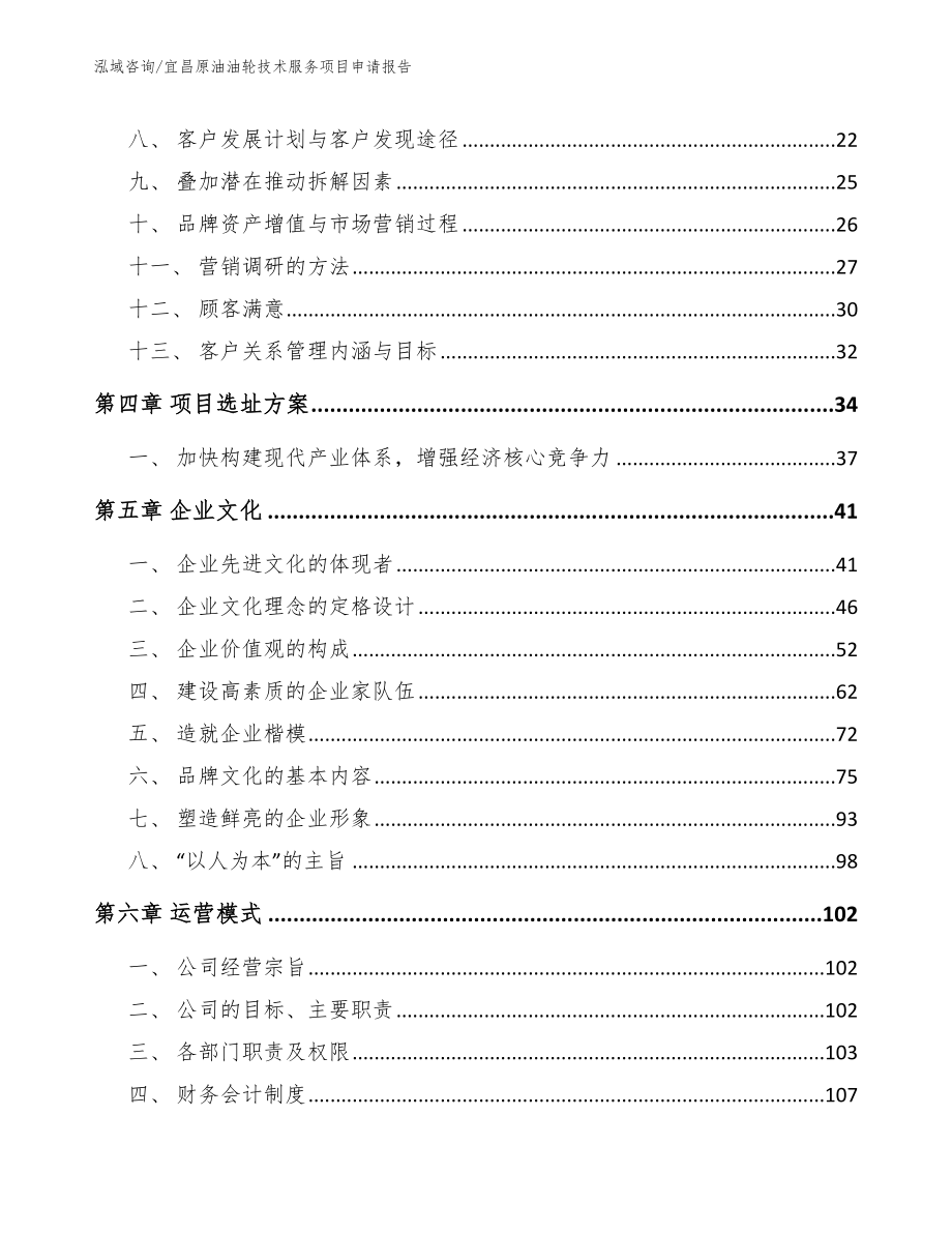 宜昌原油油轮技术服务项目申请报告范文_第3页