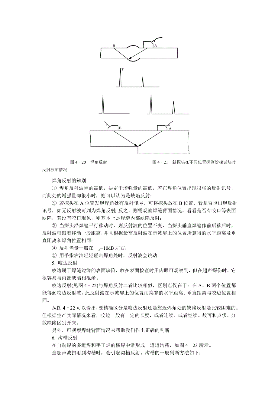 焊缝超声波探伤(第六节假讯号(非缺陷讯号)的判别_第2页