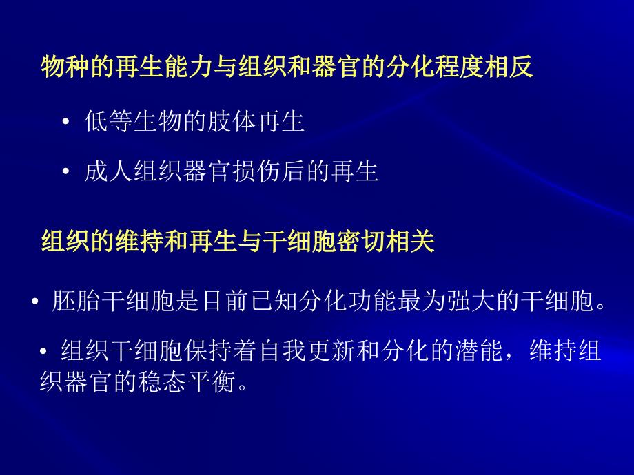 干细胞与组织维持和再生唐霓课件_第4页