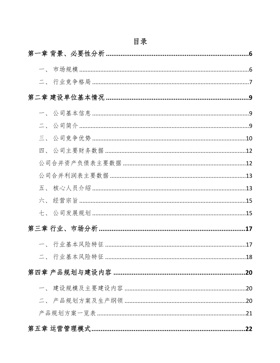 沈阳塑料包装袋项目可行性研究报告(DOC 73页)_第1页