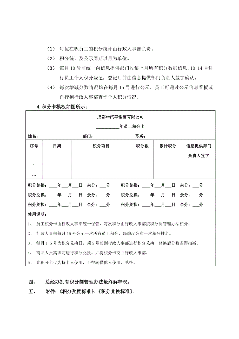 员工积分制管理办法_第2页