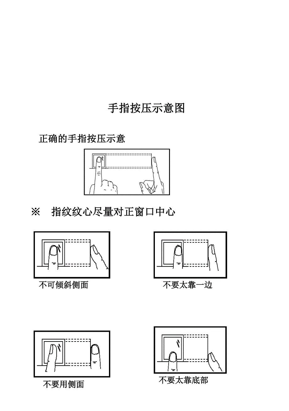 考勤门禁机使用说明书_第1页