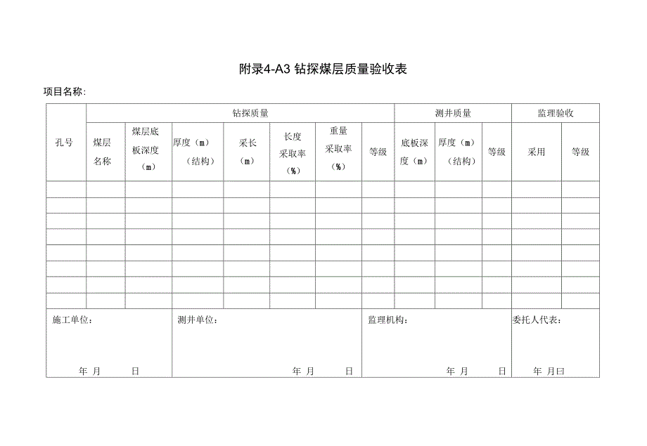 煤炭地质工程监理资料规程_第3页