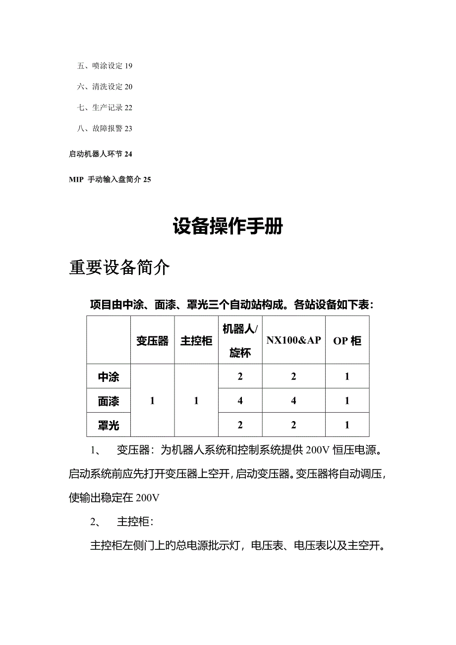 喷涂机器人操作标准手册_第2页