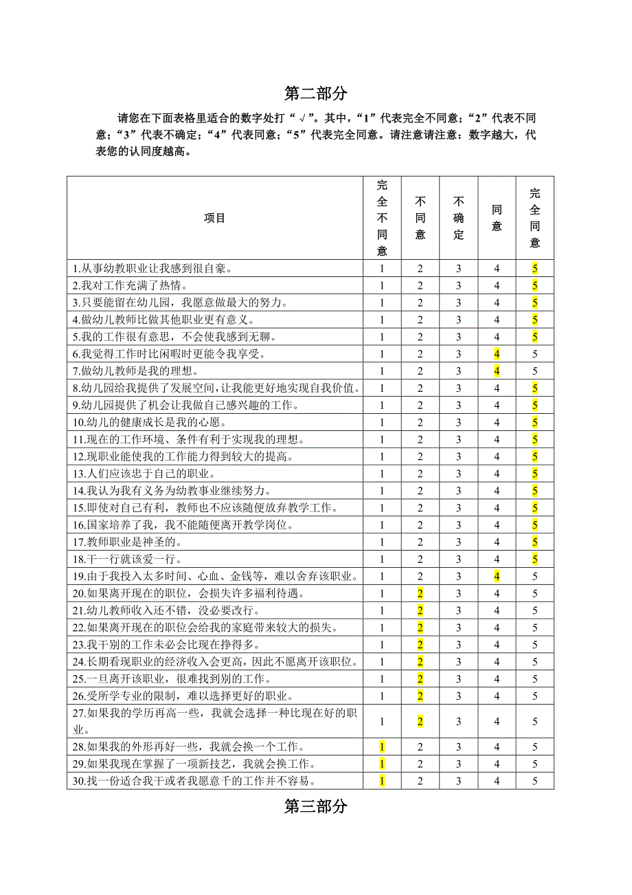 幼儿教师职业承诺问卷1.doc_第2页