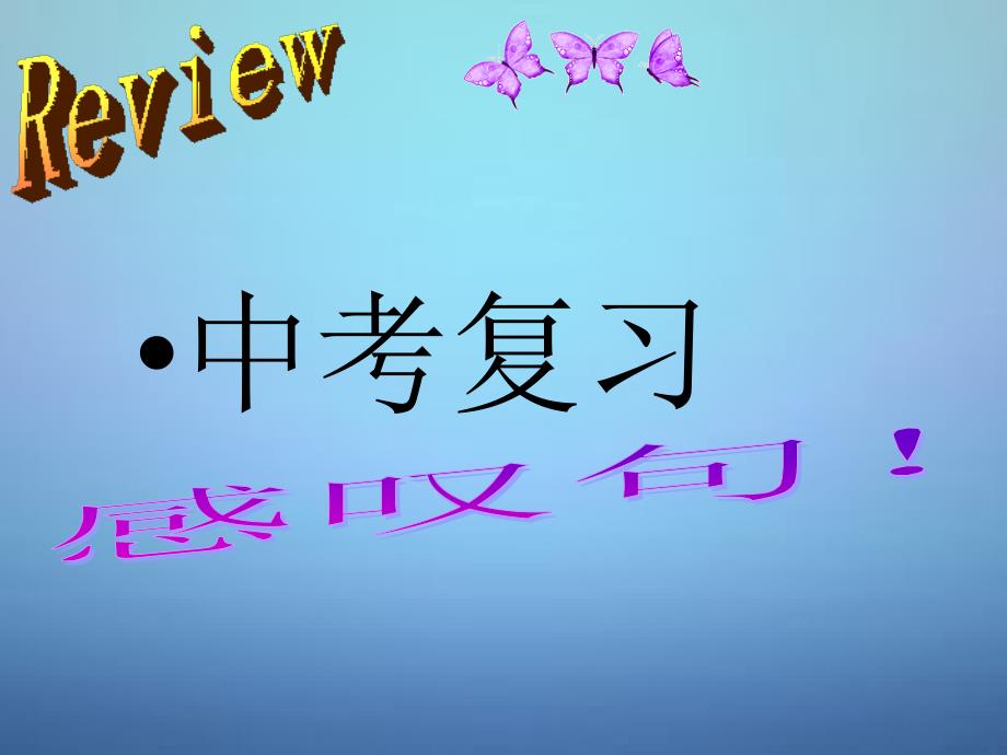 海南省海口市第十四中学2022年中考英语感叹句复习课件_第2页