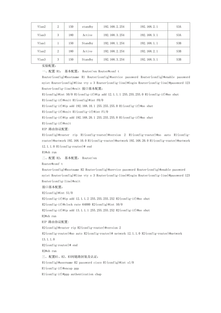 高级交换路由课程设计方案_第4页