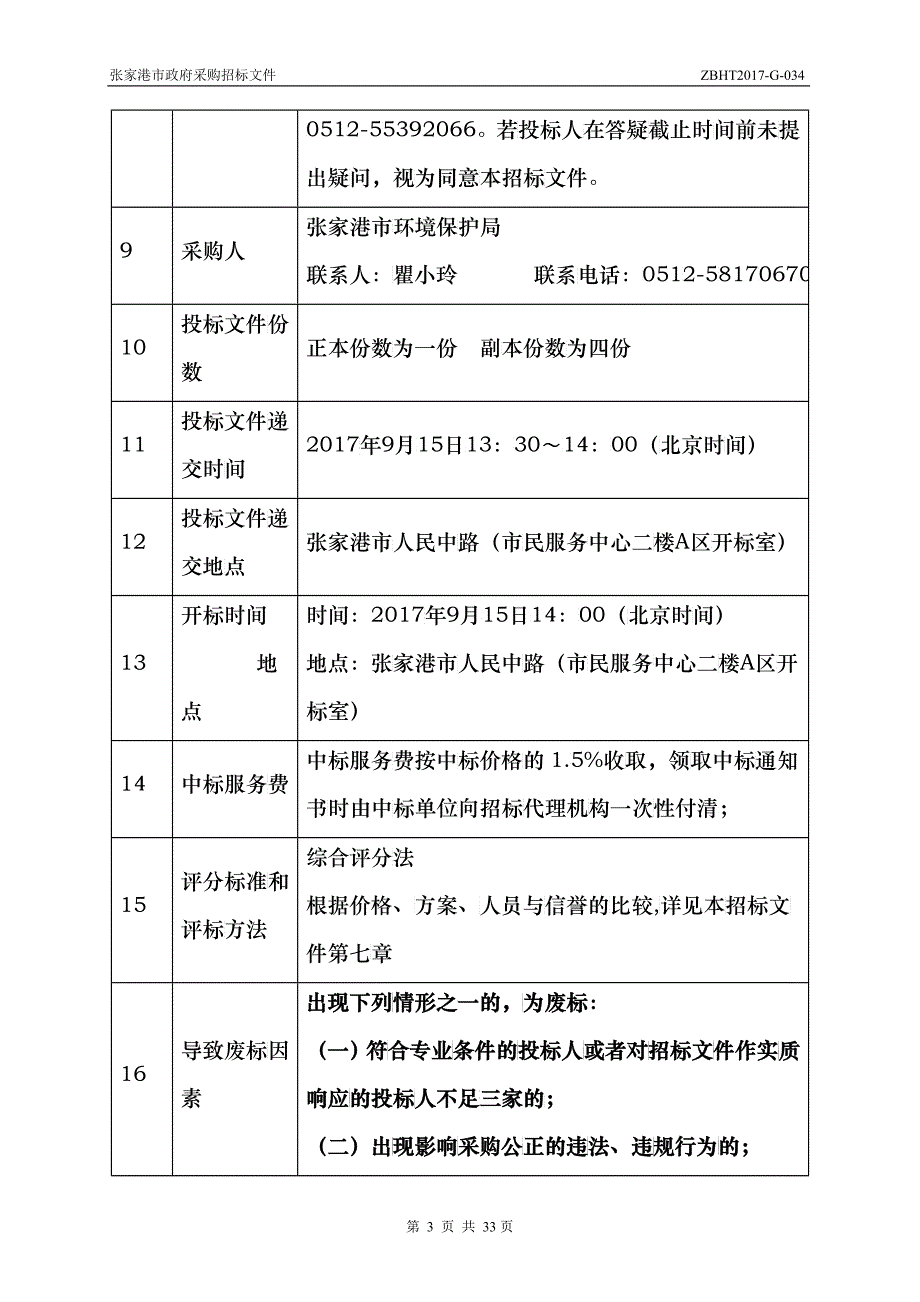 张家港市环保局重点危险废物企业申报核查报告服务外包项目招标文件_第4页