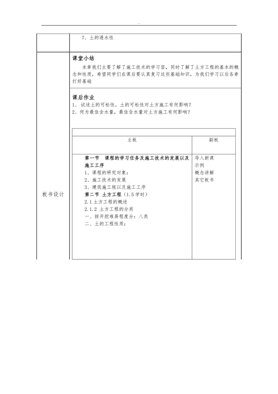 建筑施工技术教（学）案_第2页