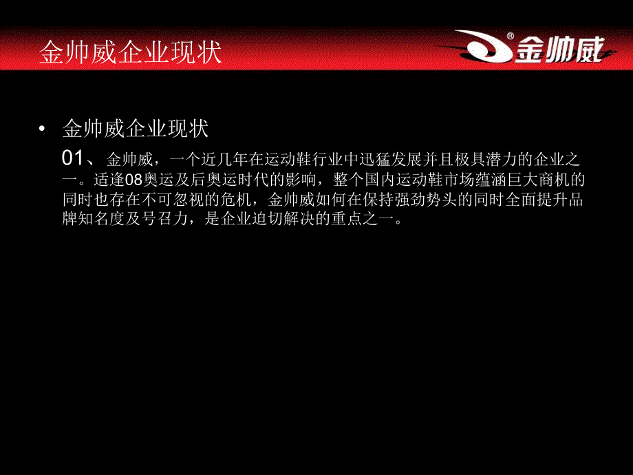 金帅威品牌代言人启动方案课件_第3页