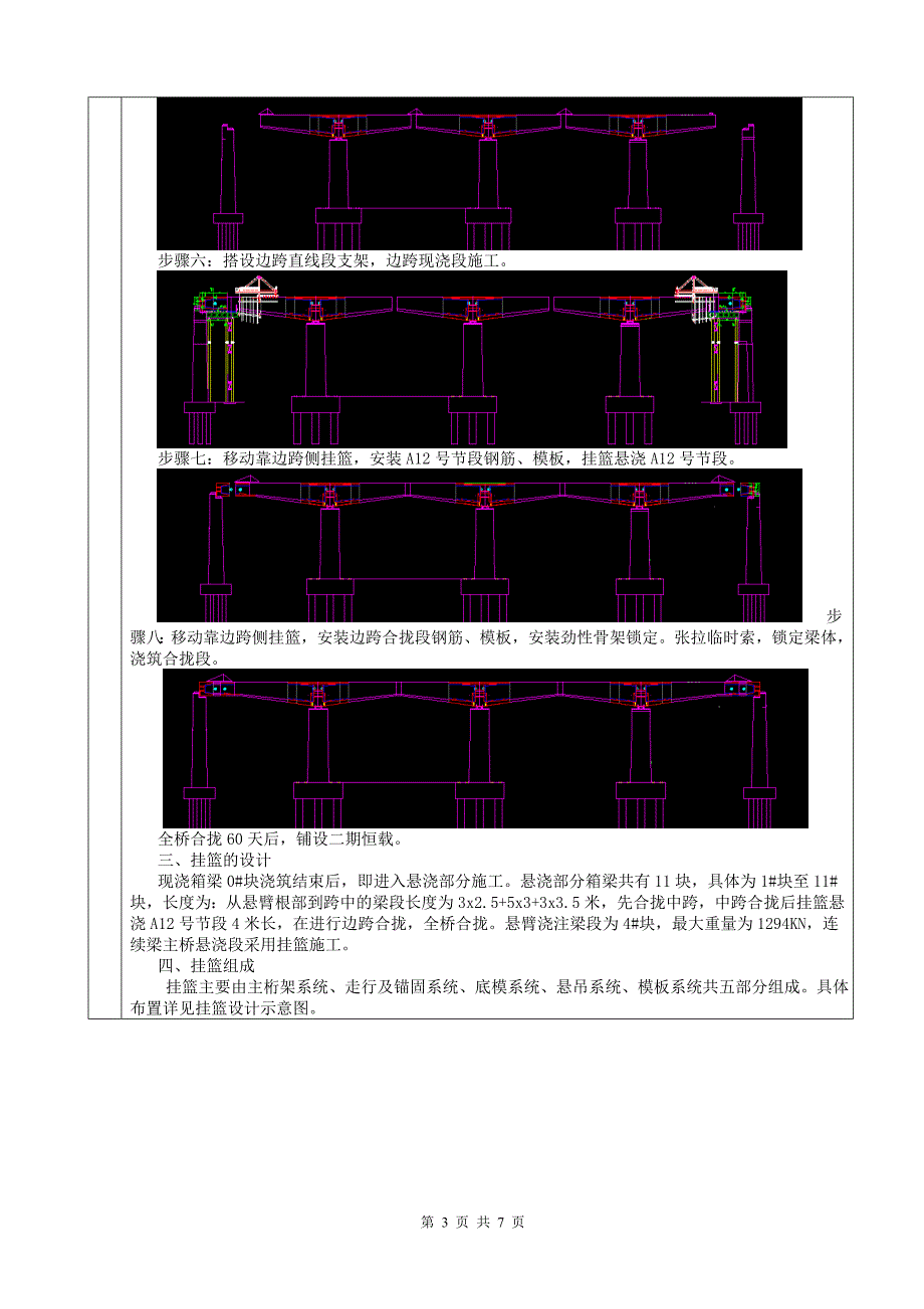 连续梁挂篮施工技术交底(精品)_第3页