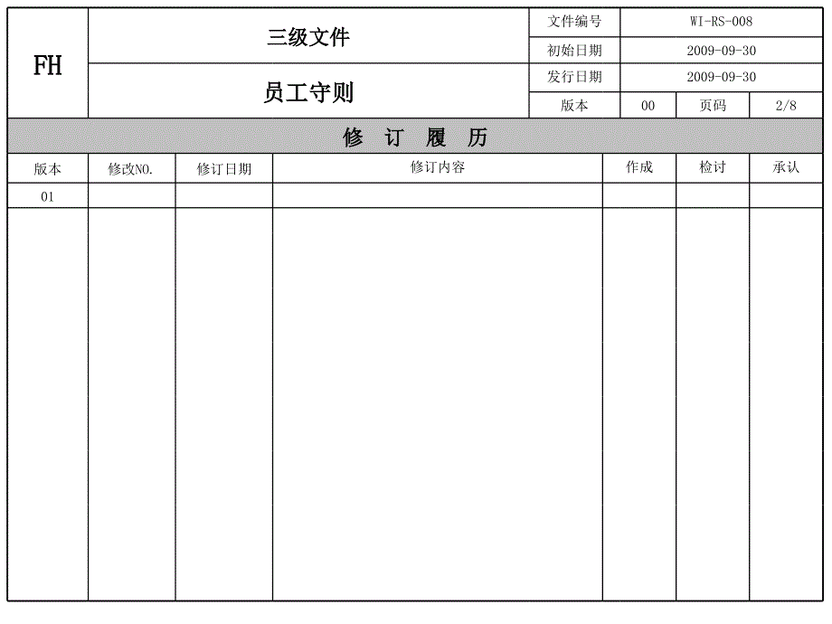 WI-RS-008-00---员工手册_第2页